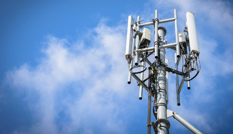 Une antenne 5G. - Archives